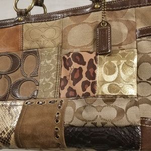 Coach patchwork purse